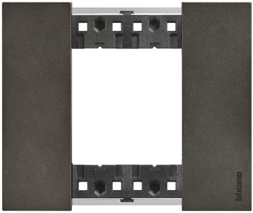 Рамка универсальная Legrand BTicino Living Now 1-м. 2 мод. металл космос картинка